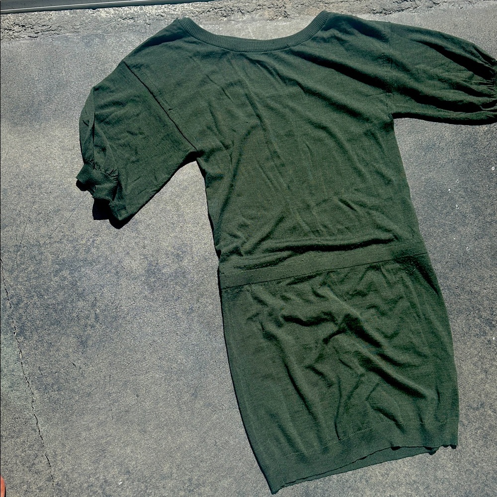 Thakoon light weight wool, cashmere , silk loose fitting fine knit top or dress